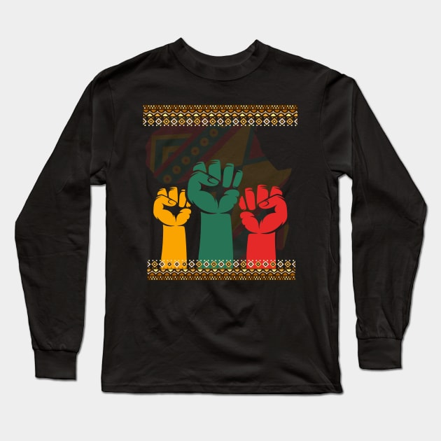 Black History Month 2021 Long Sleeve T-Shirt by SbeenShirts